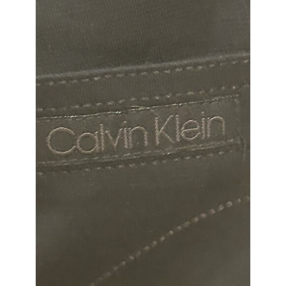 NWT Calvin Klein Jeans Black Trousers Women's size 14 - Picture 6 of 6